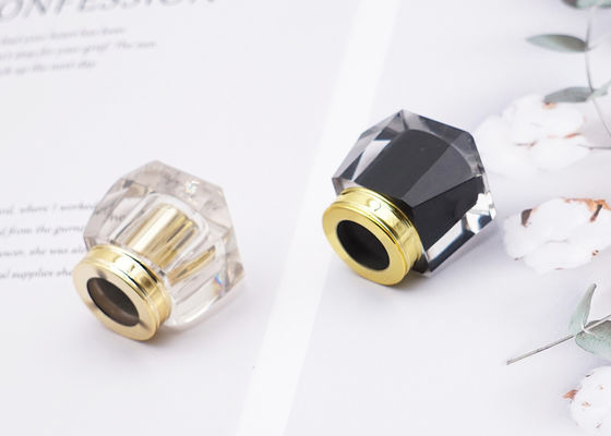 10000PCS la tapa de acrílico cosmética FEA15 milímetro para el perfume embotella aduana de la tapa del oro