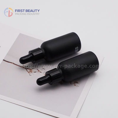 Plástico liso de la botella de vidrio del aceite esencial para el Aromatherapy 100ml