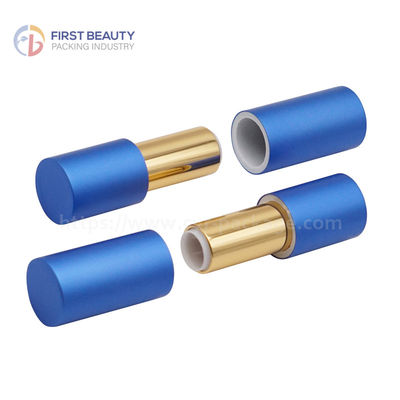 Contenedor de lápiz labial vacío redondo diseñado a medida con capacidad de 3.8 g y estilo rápido