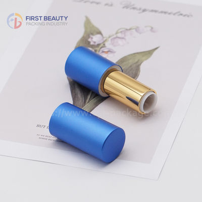 Tubo de lápiz labial vacío personalizable en plástico y aluminio