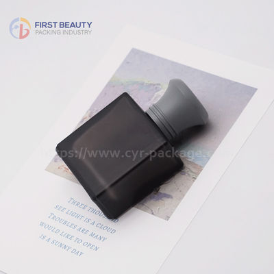 Capas de botellas de perfumes de plata magnética para envases de perfumes