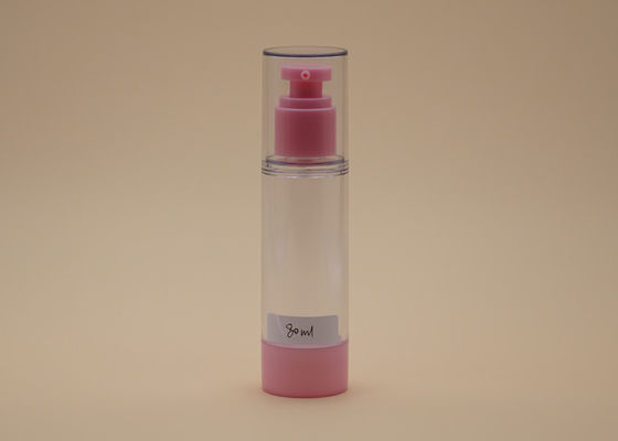 Color rosado 80ml COMO respetuoso del medio ambiente ligero de la botella privada de aire del espray