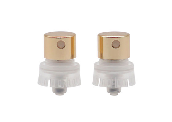 La bomba de aluminio de la fragancia del perfume de Crimpless del oro FEA10 selló