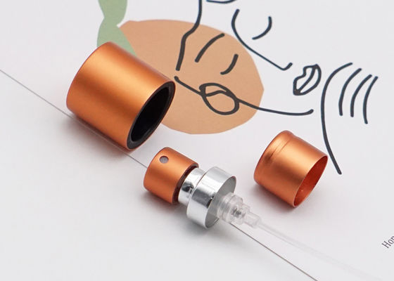 La niebla de aluminio de la bomba de la encrespadura del perfume de la botella rocía Fea 15m m con el cuello